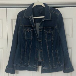 Talbots Blue Jean Jacket Trucker Style